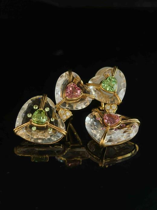 心形耳钉 商品图0