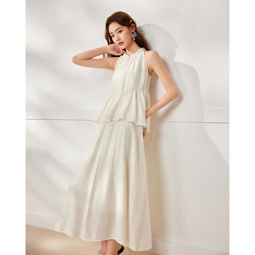 IEF/爱依服2025时尚套装夏季 法式清冷感气质通勤百搭上下套裙D43020- 商品图2