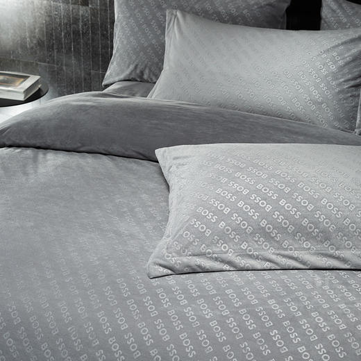 17976-HBR-001-BOSS LOGO牛奶绒四件套 商品图2