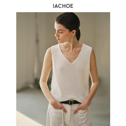 棉仓3631503009-IACHOE含三醋背心 商品图2