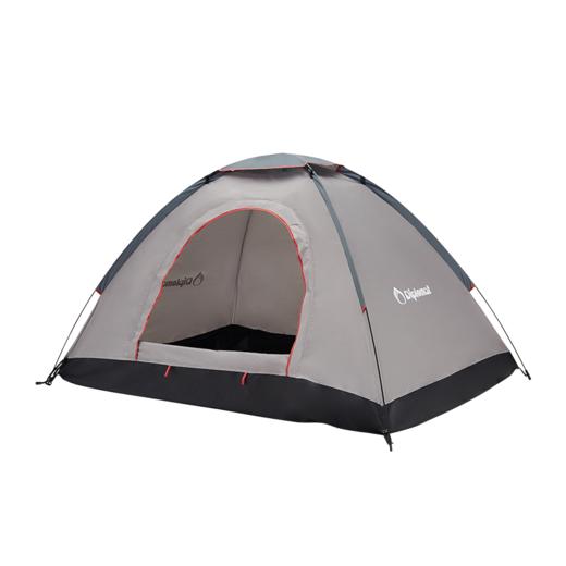 【自营】Diplomat外交官户外帐篷用品野营加厚超轻便1-2人手抛帐篷-黑配灰DFJ-105 手抛帐篷-黑配灰 商品图2