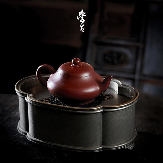 娜家海棠壶承 中式复古手工纯锡储水式 商品图4