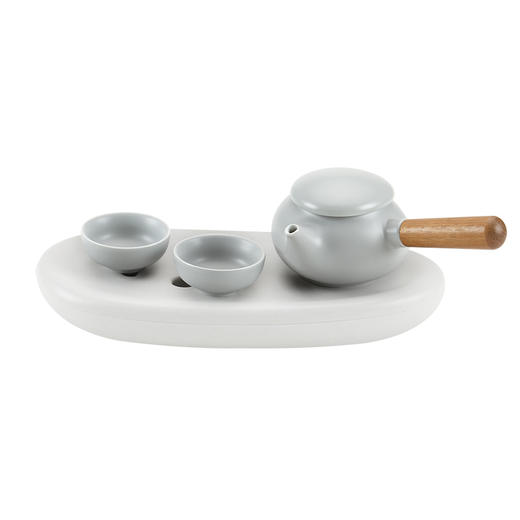哲品*全季  拾趣· 陶瓷茶具套装一壶两杯含茶盘（不含茶叶罐） 商品图3