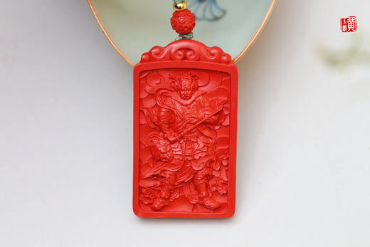 【武财神】朱砂挂饰（车挂、屋内挂饰） 商品图0