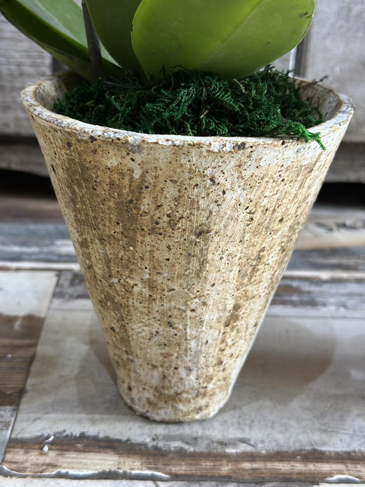 手工 粗陶艺术盆 无眼 可插鲜切花 四个颜色可选 高度16厘米 口径14厘米 商品图4