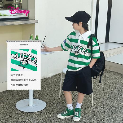 【120-160】【迪士尼】男童夏款短袖t恤polo衫 商品图8