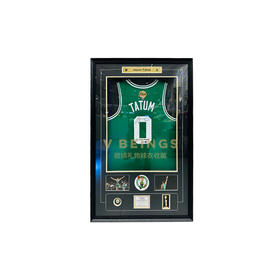 收藏系列 塔图姆 凯尔特人0号绿色总决赛 亲笔签名球衣