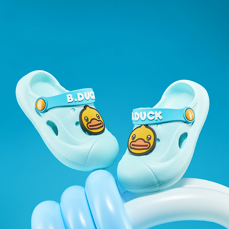 bduck小黄鸭家居鞋夏季儿童凉拖鞋20-28 B1515913