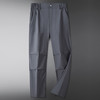 【冰丝】【DDP】大依优型大码休闲裤宽松半松紧腰凉感休闲裤夏季男士加肥大码薄款西裤 商品缩略图6
