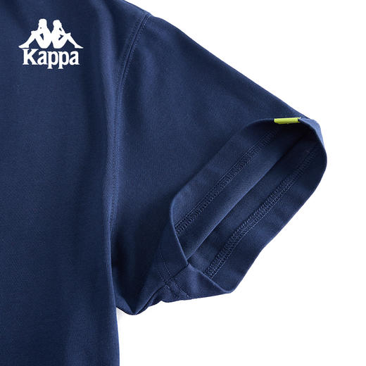 Kappa卡帕背靠背夏季新款运动短袖男士休闲纯棉t恤宽松半袖上衣男K0F32TD71 商品图4