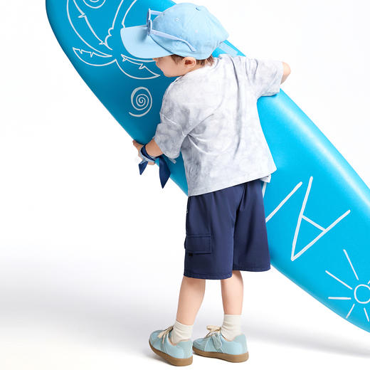 【实体店同款】男童圆领短袖针织衫夏季新款安奈儿童装XB521614 商品图6