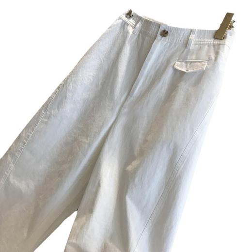 原汁原味，喜欢的不要错过！R*W单，2025新款客供棉翻盖高腰宽松口袋休闲裤女款！ 商品图4