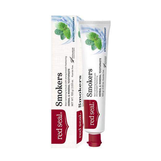 新西兰red sea 红印牙膏 去烟渍 100g 有贴中标 商品图4