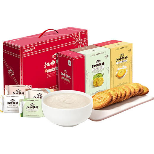 江中猴姑  饼干米稀礼盒816g 商品图0