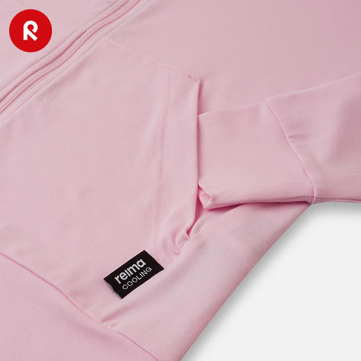 芬兰Reima2025春夏新款男女儿童中童运动防晒凉感针织开衫夹克 商品图4