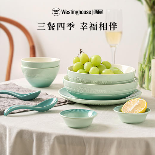 西屋 美式餐具炻瓷轻奢二人食9件套WCQS10 商品图0