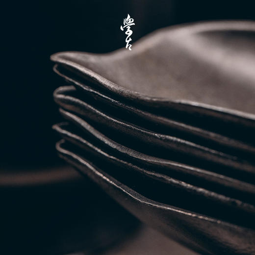 娜家杜若茶托 中式复古纯锡制品茗 商品图1