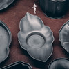 娜家杜若茶托 中式复古纯锡制品茗 商品缩略图2