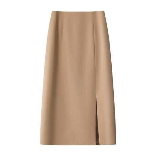 白色西装半身裙女夏薄款新款高腰A字包臀裙夏天中长款职业裙 商品图4