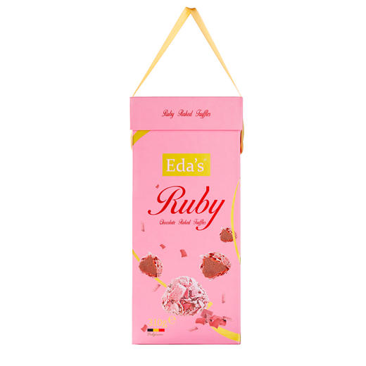 艾达的世界 红宝石松露形软心巧克力礼盒 310g/盒【保质期：2025年9月10日】 商品图0