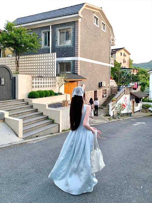 现货 海盐芭蕾 夏日清爽感 大裙摆背心连衣裙 商品图3