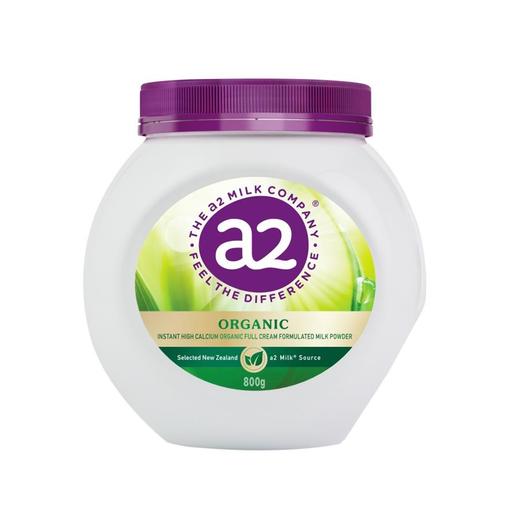 a2有机高钙速溶全脂调制乳粉800g 商品图0