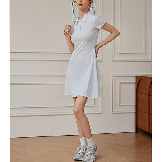 跃牌【洛水之神系列】新款健身运动连衣裙高尔夫跑步显瘦羽毛球透气网球裙319 商品图4