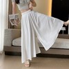 【YW】无忧购韩版糖果色冰丝薄款宽松休闲A字大摆裙裤2073#（截单后7天发货) 商品缩略图5