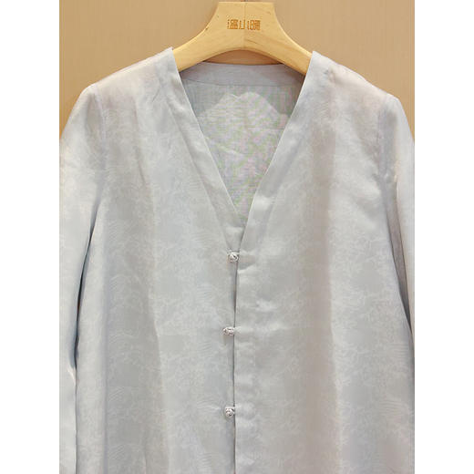 【2025门店同款】新中式连衣裙（25707091素采-高定款） 商品图2