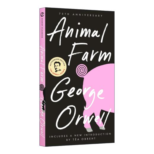 动物农场庄园 英文原版小说 Animal Farm George Orwell乔治奥威尔1984作者英语进口外文书籍 商品图1