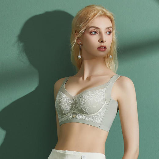 【88元1件】无磁无钢圈小胸聚拢调整文胸-2251103 商品图3