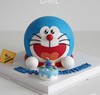 【臻品系列】--【立体哆A啦梦】送男孩、老公、兄弟生日蛋糕 商品缩略图0