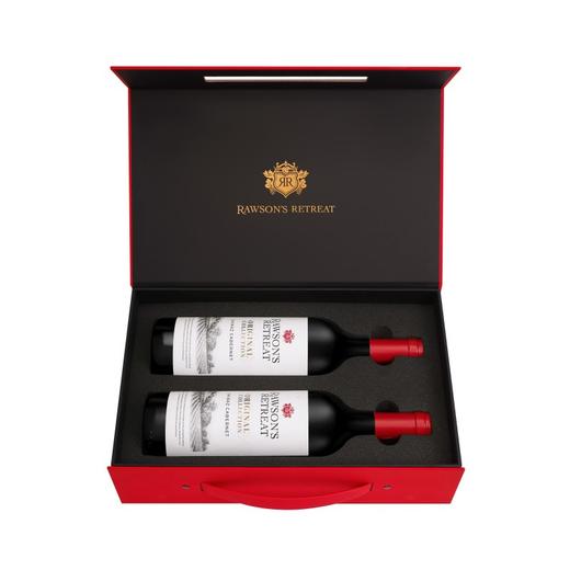 奔富（Penfolds）洛神山庄起源双支设拉子赤霞珠红葡萄酒 750ml*2礼盒装 澳大利亚原瓶进口 商品图5