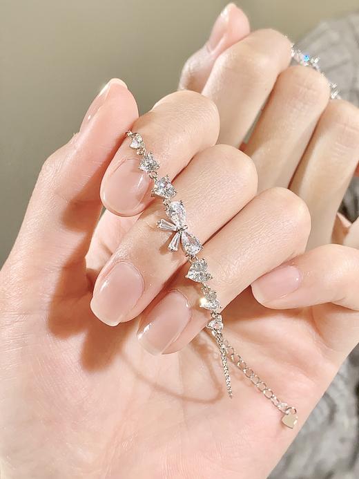 卡蒂罗/KADER 心梦蝴蝶结手链 甜心丝带结梦幻可爱在逃公主可调节手饰 甜美仙气春夏百搭优雅气质配饰 商品图2