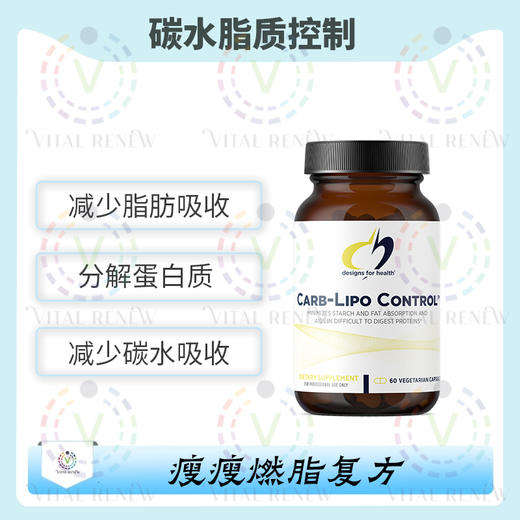 海外 Carb-Lipo Control 碳水脂质控制 商品图0