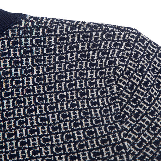 CHCH2025春夏新品女士夏季针织短袖薄T恤女性O领蝴蝶结设计时尚针织上衣 商品图6