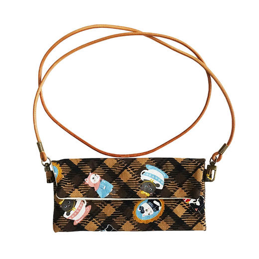 HUJI祤集Comfy斜挎包插画小猫小猫 商品图5