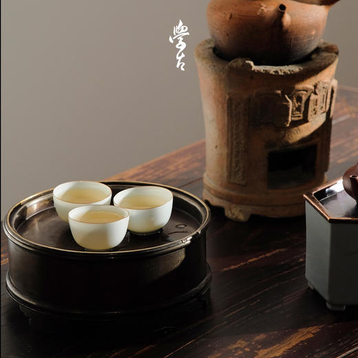 娜家潮壶承 中式手工复古纯锡储水式 商品图3