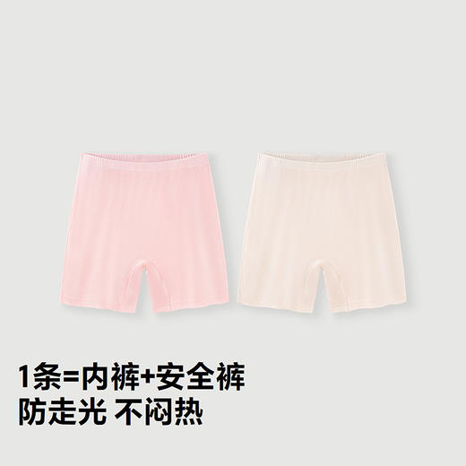 【2件装】迷你巴拉女童亲肤透气打底裤夏季新款宝宝轻薄睡裤 商品图2