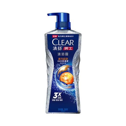 清扬男士平衡控油活力运动沐浴露 720g 商品图0