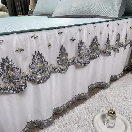 高品质加厚加密冰藤床裙凉席 清凉舒适柔软无痕凉席 商品图13