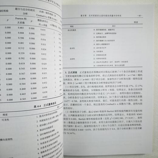 农村家庭医生签约服务质量评价及对策研究 商品图6