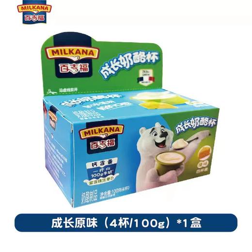【BF】百吉福成长奶酪-原味 100g 商品图0