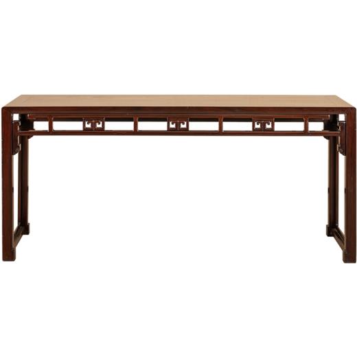 二十世纪 红木回纹四面平条桌 商品图5