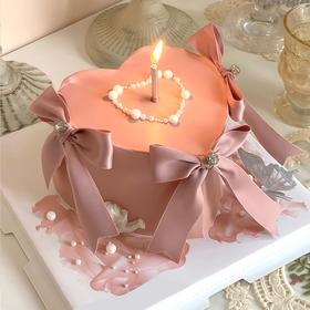 『女神蛋糕系列』粉缎甜颂