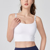 跃牌【海听系列】NULS裸感固定杯聚拢运动文胸性感舒适交叉美背印花健身上衣XC62 商品缩略图2
