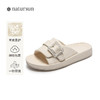 natursun法式凉拖鞋女外穿时尚休闲一脚蹬沙滩厚底拖N25385002 商品缩略图0