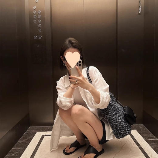 【巨舒适！怎么搭配都好看！！！】法式百搭衬衫防晒上衣，薄款宽松老钱风，开衫外套，细腻亚麻面料，春夏热销单品，让你女神气质倍增，轻松hold住夏日清爽风。 商品图9