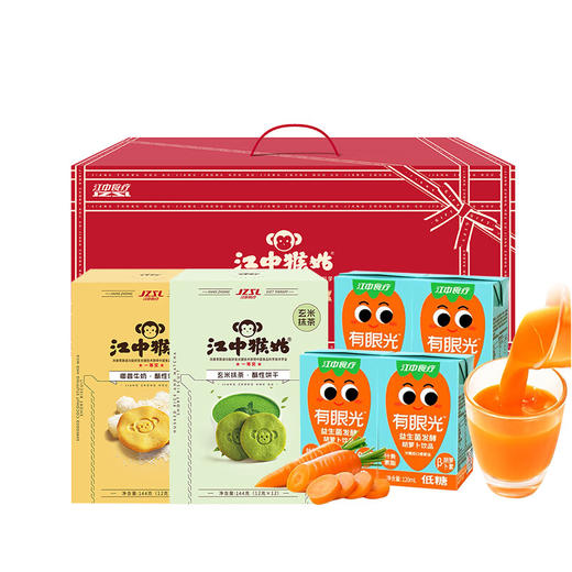 江中猴姑  饼干饮品礼盒1576g 商品图0