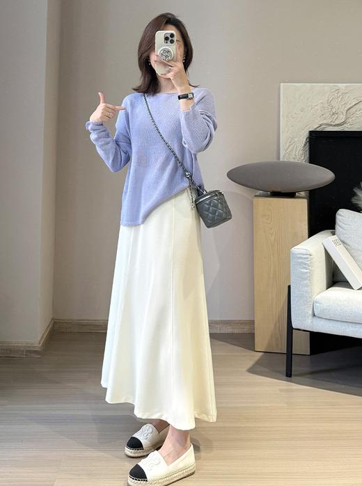 春日多巴胺和纸纱莱赛尔天丝针织长袖防晒罩衫 商品图4